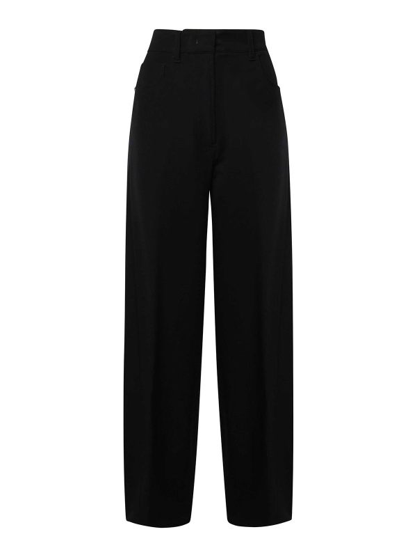 Genny Pantalons Décontractés - Noir