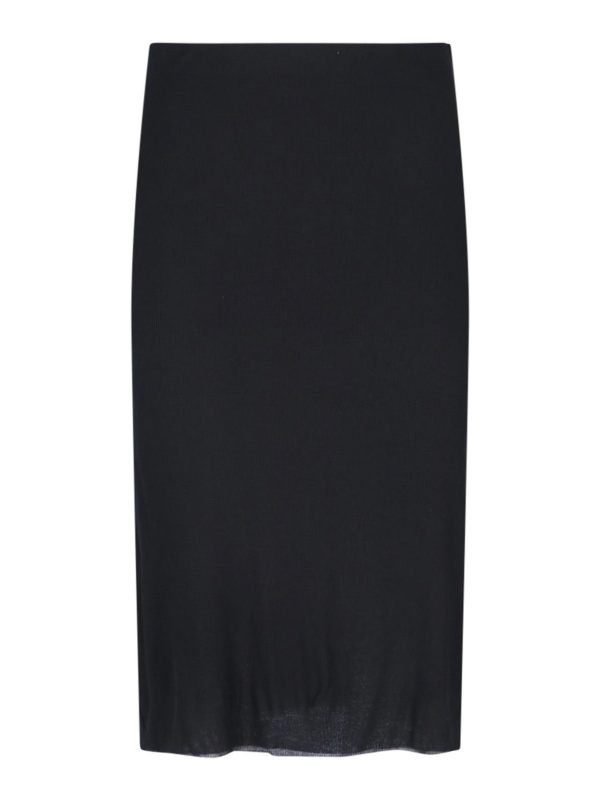 Khaite Jupe Midi - Noir