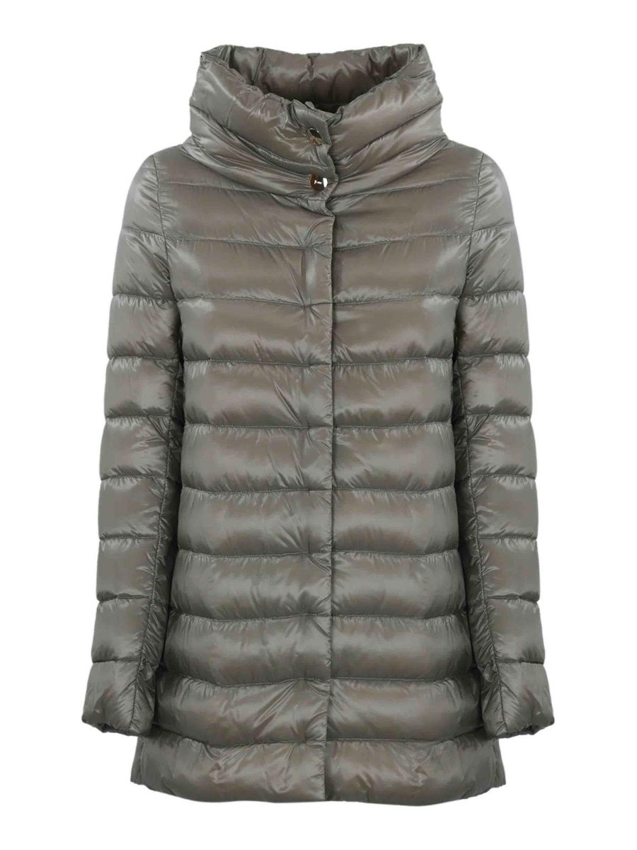 Herno Blouson Rembourré - Gris Clair