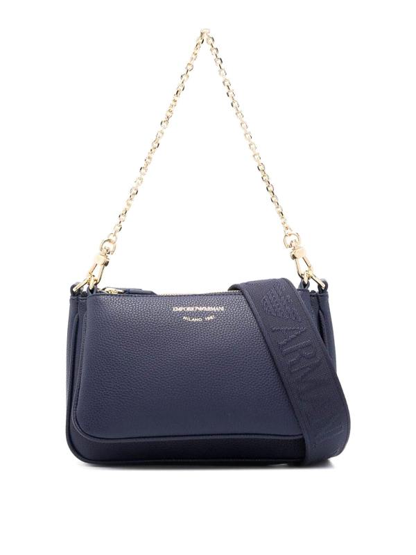 Emporio Armani Sac Bandoulière - Bleu