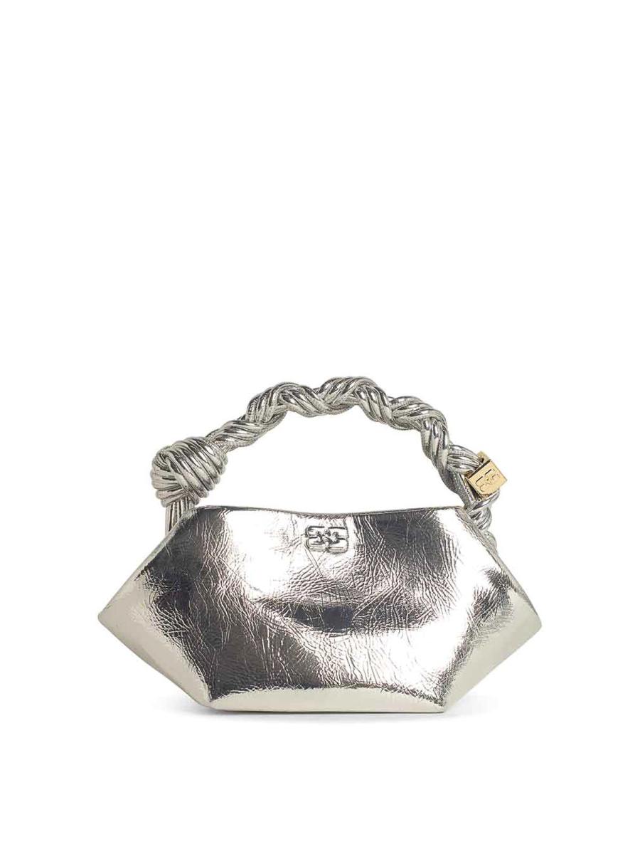 Ganni Sac Bandoulière - Argent