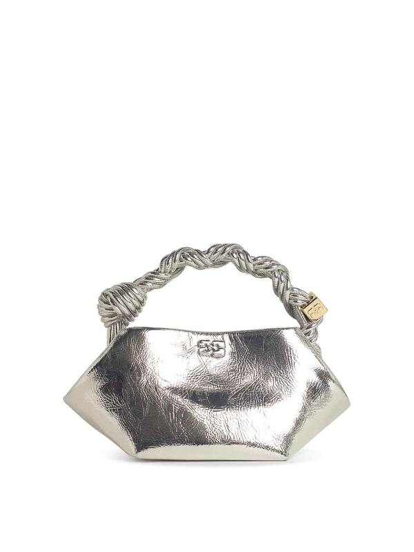 Ganni Sac Bandoulière - Argent