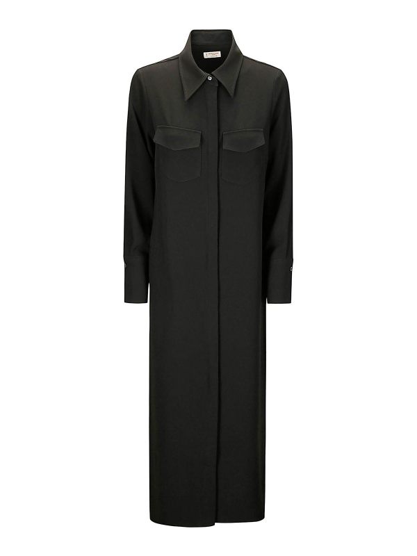 Alberto Biani Maxi Robe - Noir