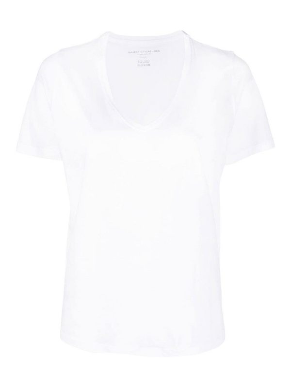 Majestic Filatures T-Shirt - Blanc