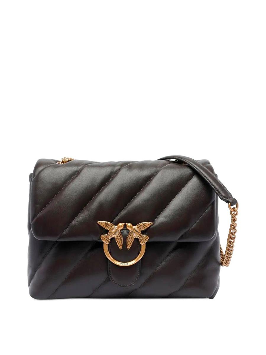 Pinko Sac Bandoulière - Marron Foncé