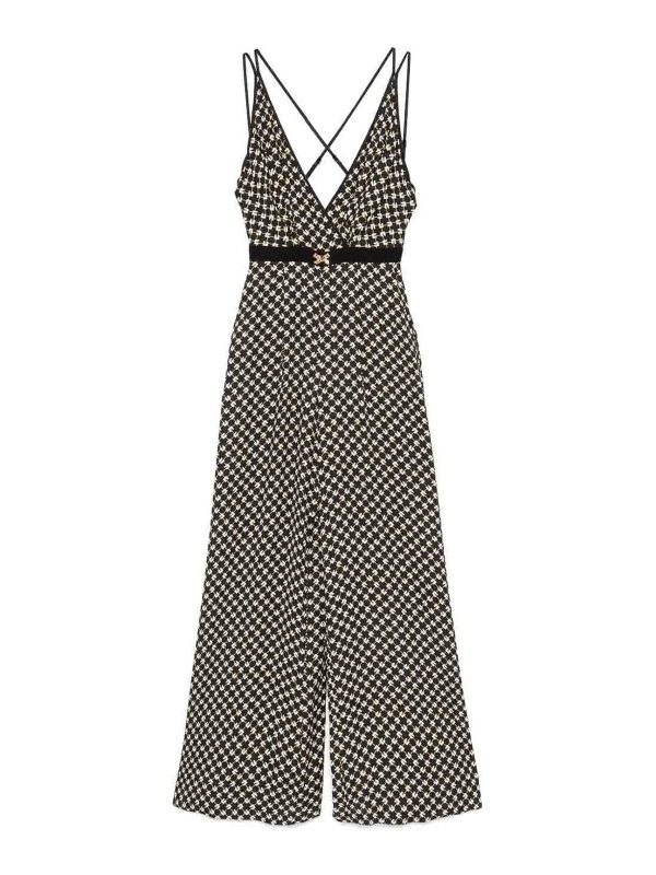 Elisabetta Franchi Combinaison - Noir