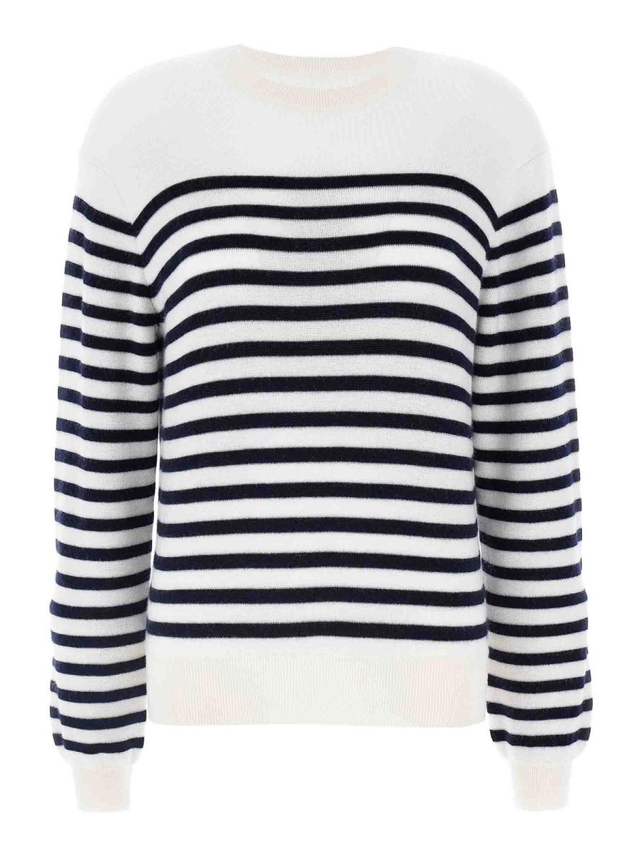 Khaite Pull Col Rond - Blanc