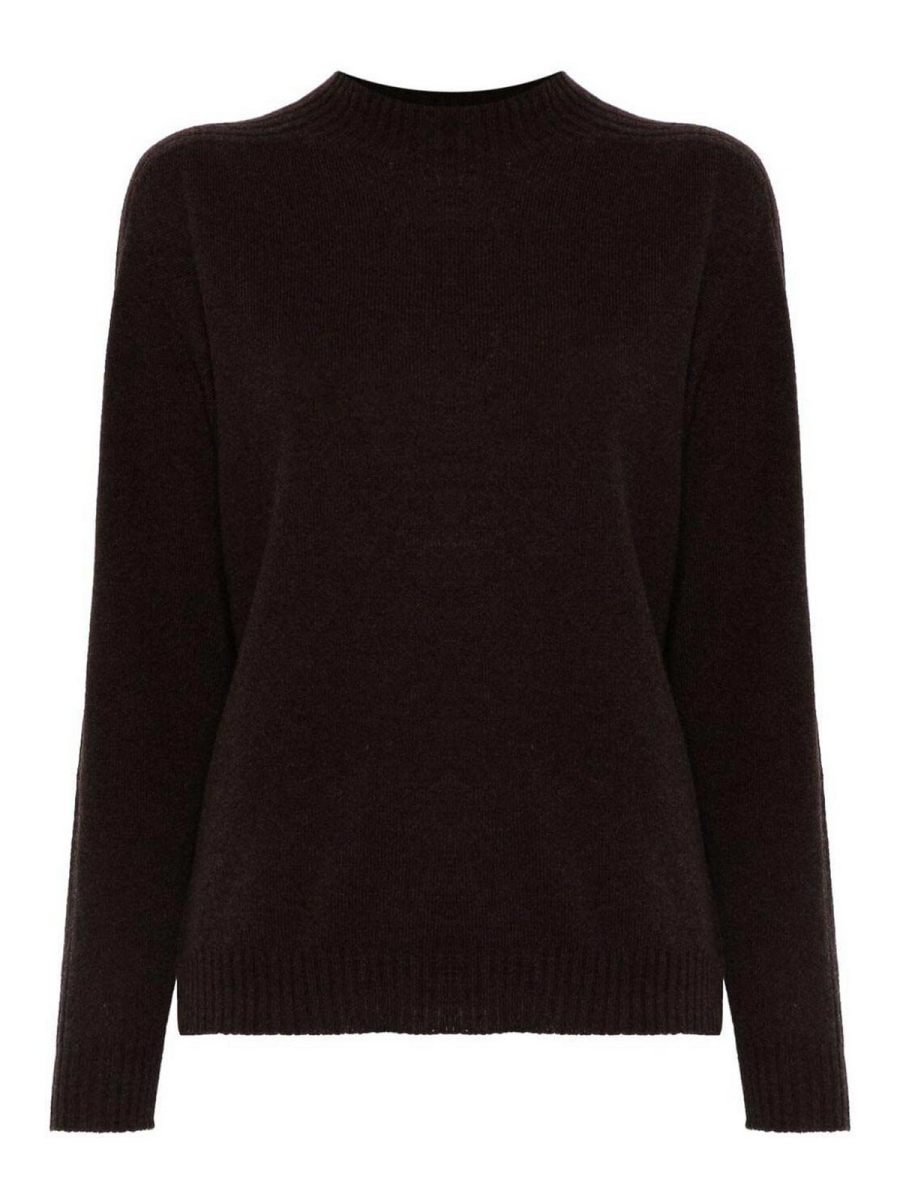 Twinset Pull Col Roulé - Marron