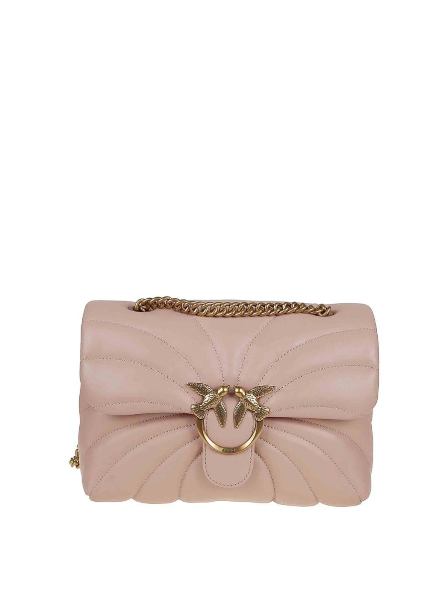 Pinko Sac Bandoulière - Rose Clair