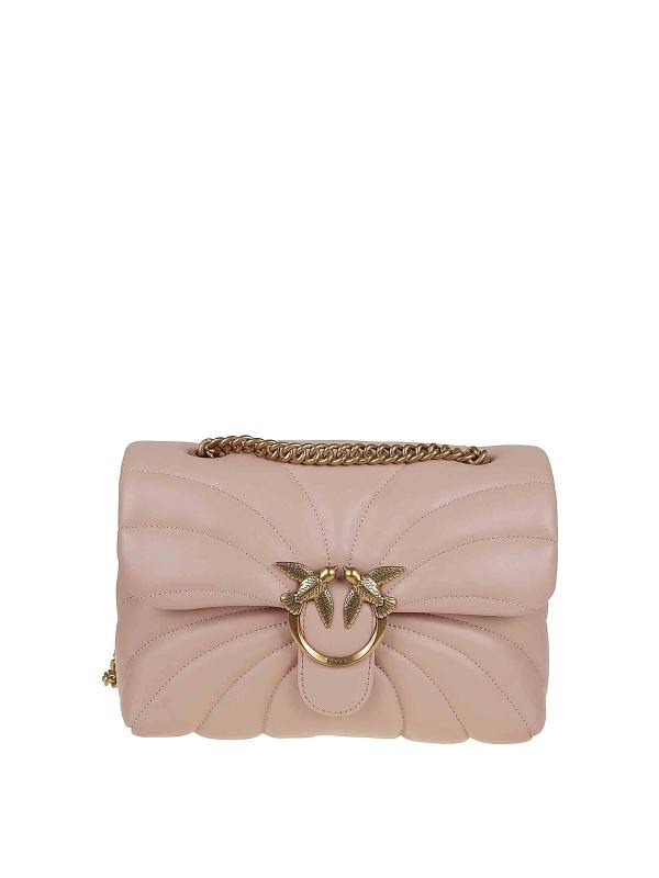 Pinko Sac Bandoulière - Rose Clair
