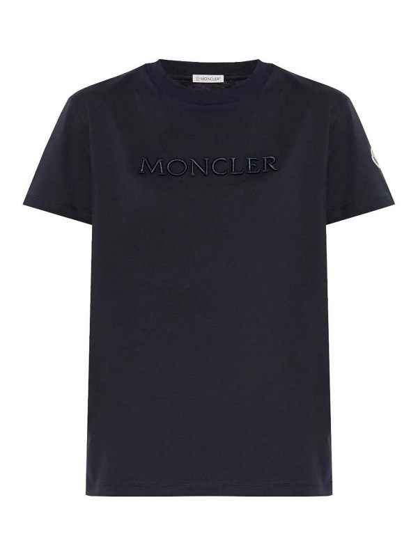 Moncler T-Shirt - Bleu Foncé