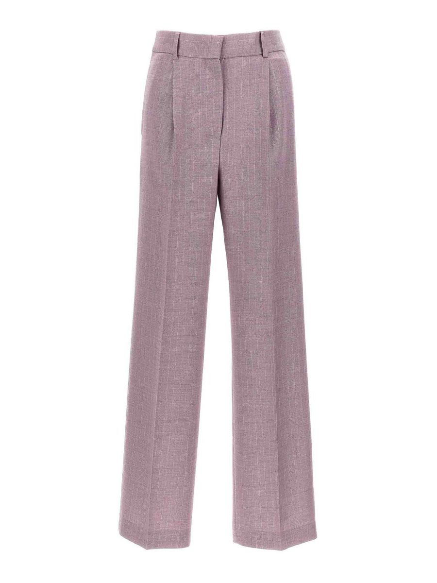 M. S.G. M. Pantalons Décontractés - Violet