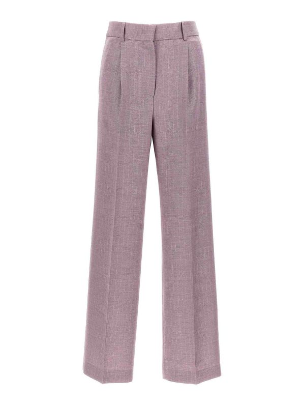 M. S.G. M. Pantalons Décontractés - Violet