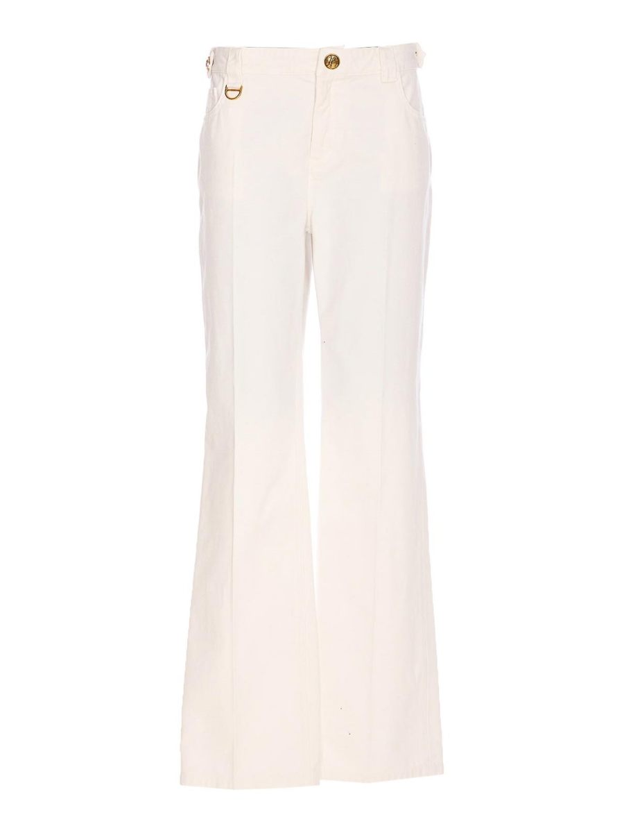 Chloe' Pantalons Décontractés - Blanc