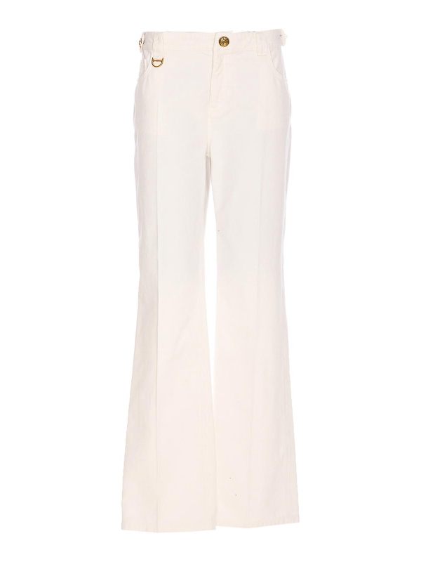 Chloe' Pantalons Décontractés - Blanc