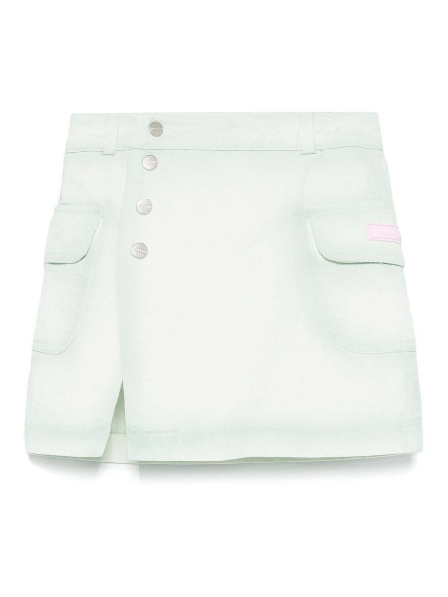 Palm Angels Jupe Midi - Vert Clair