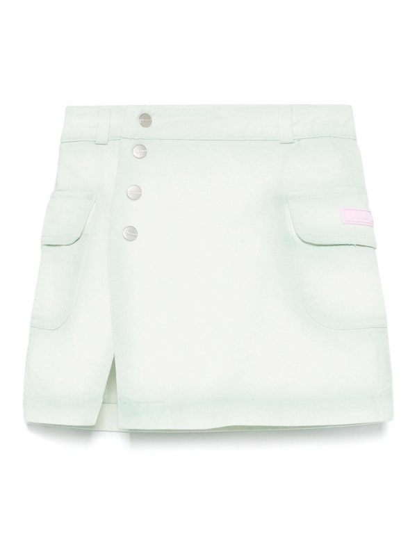 Palm Angels Jupe Midi - Vert Clair