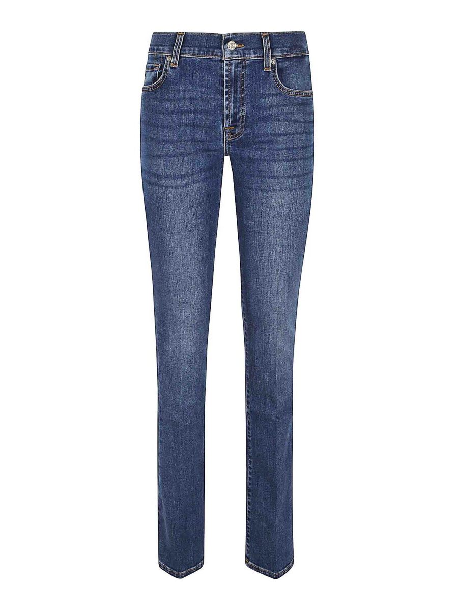 7 For All Mankind Jean Bootcut - Bleu