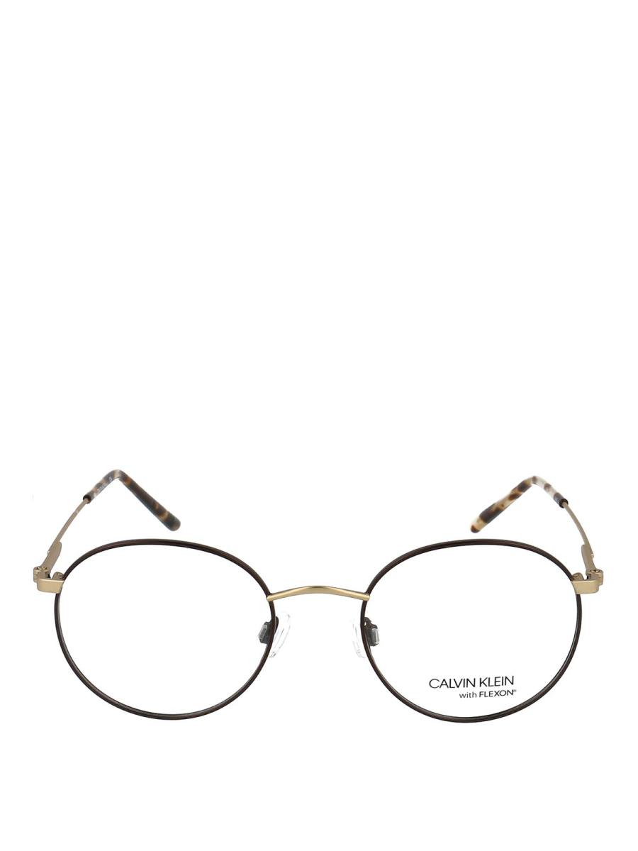 Calvin Klein Lunettes De Soleil - Marron