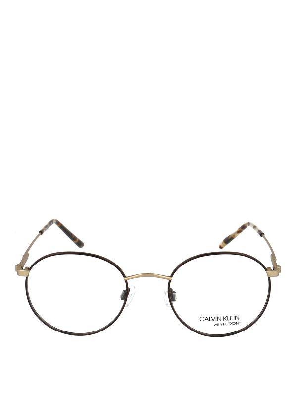 Calvin Klein Lunettes De Soleil - Marron