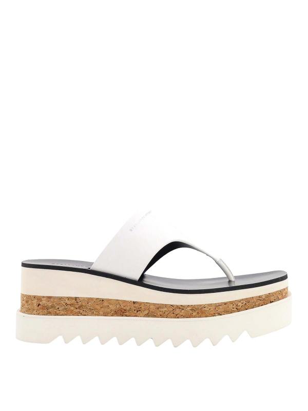 Stella Mccartney Sandales - Blanc