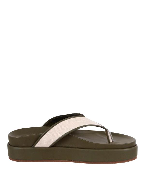 Ancient Greek Sandals Sandales - Vert