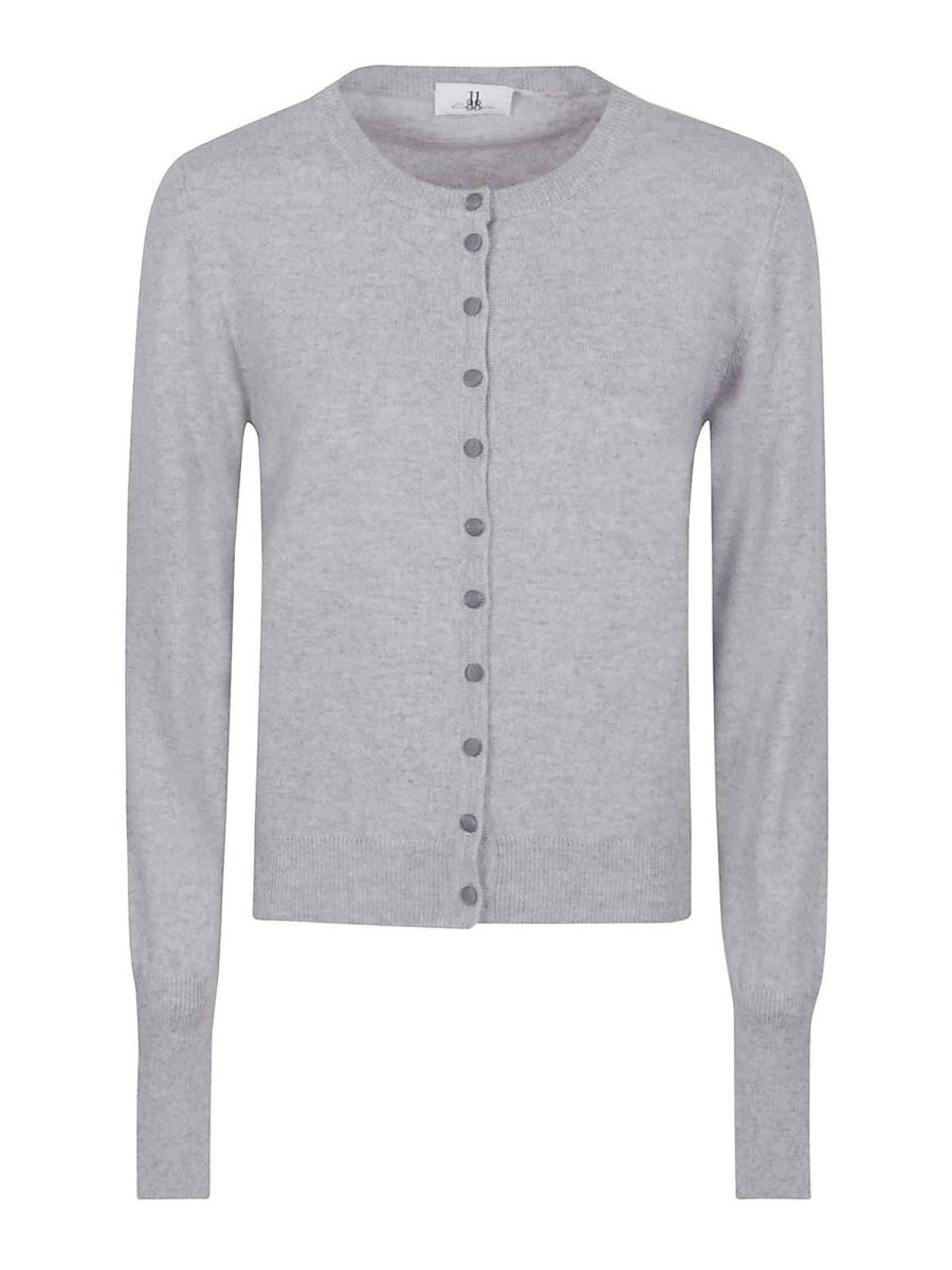 Eleven88 Pull Col Bateau - Gris