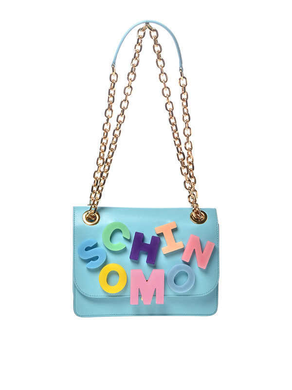 Moschino Sac Bandoulière - Bleu Clair