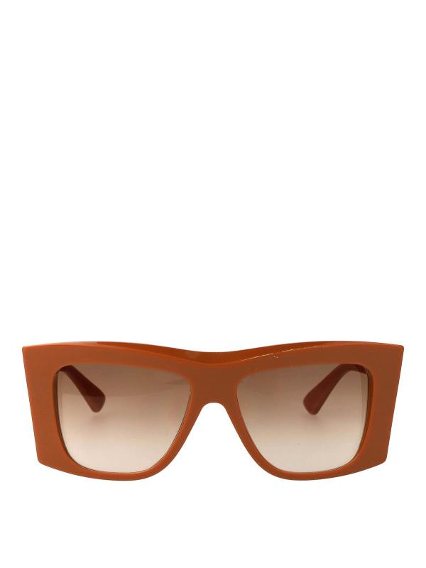 Bottega Veneta Lunettes De Soleil - Marron