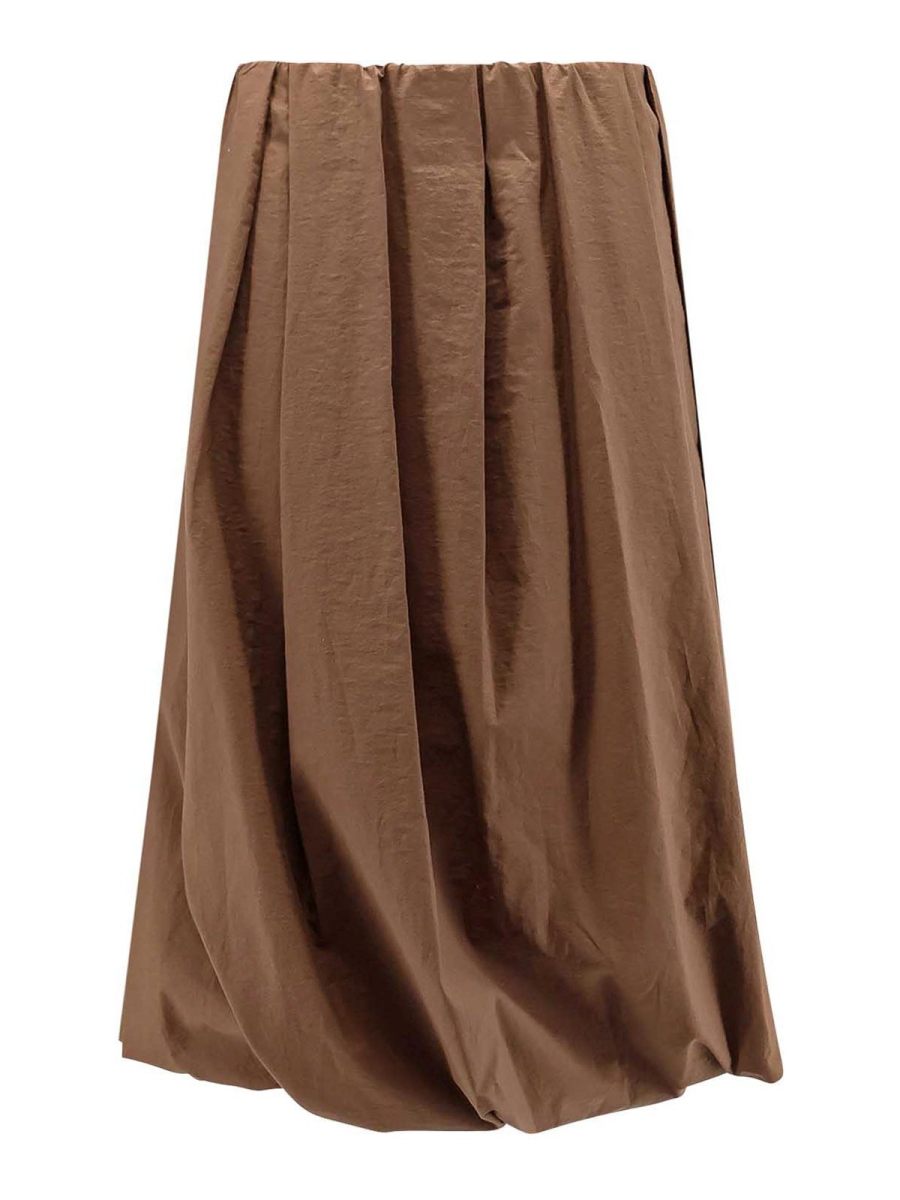 Brunello Cucinelli Mini Jupe - Marron