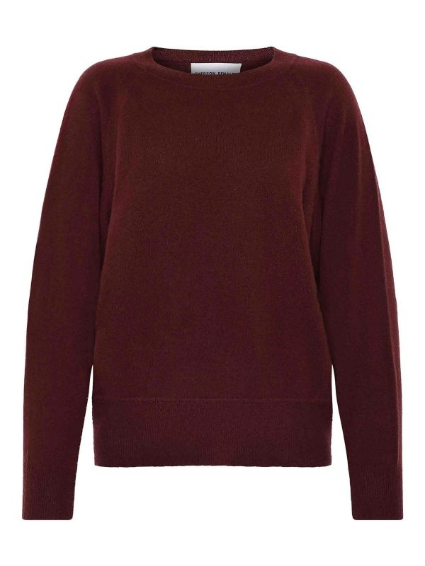 Emerson Renaldi Pull Col Rond - Rouge