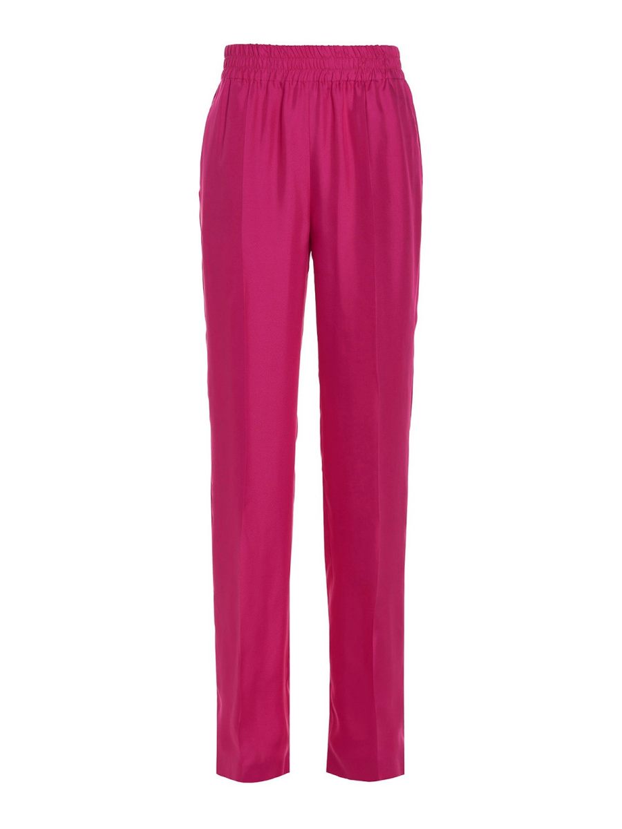 Valentino Red Pantalons Décontractés - Fuchsia