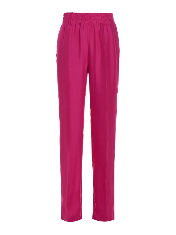 Valentino Red Pantalons Décontractés - Fuchsia