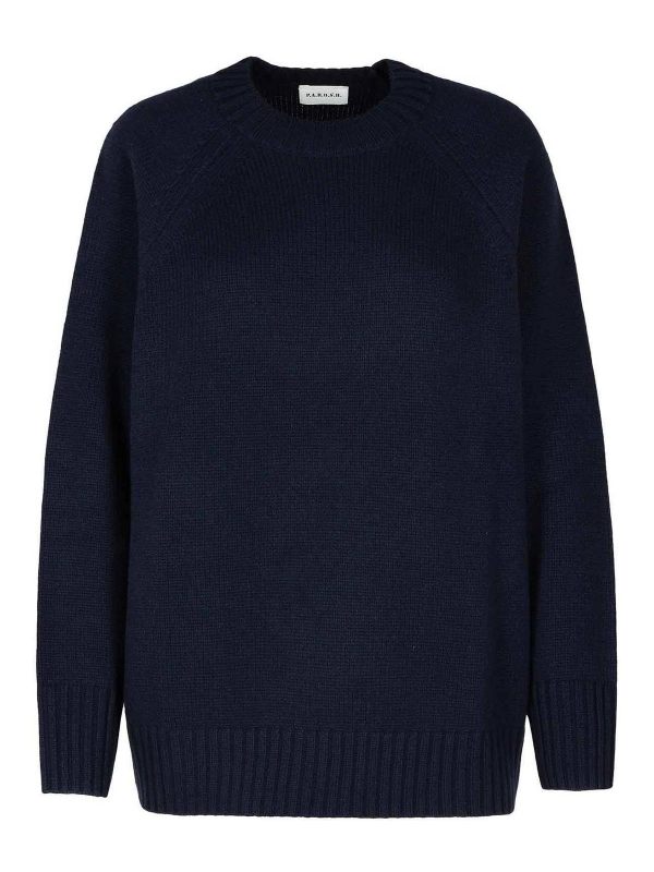 P. A.R. O.S. H. Pull Col Rond - Bleu