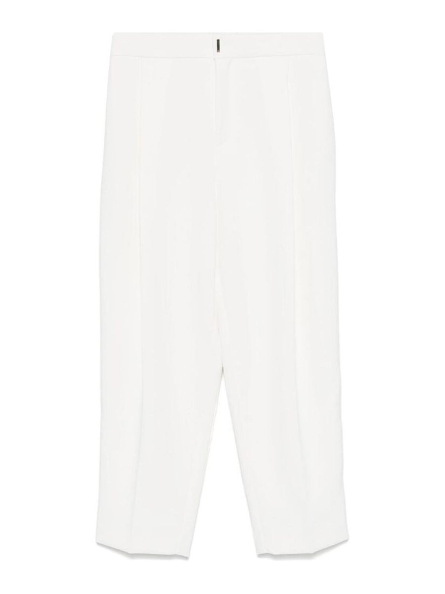 Elisabetta Franchi Pantalons Décontractés - Blanc