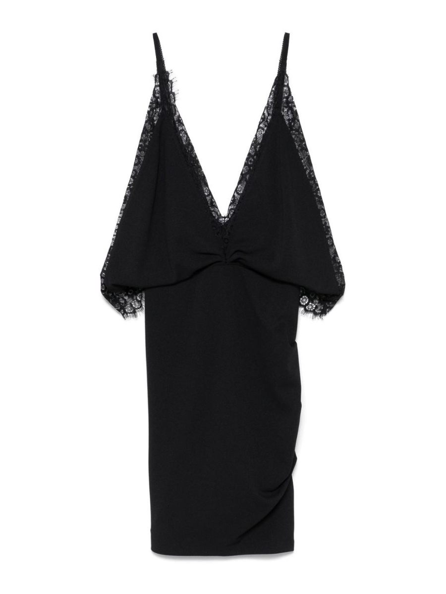 The Attico Robe Courte - Noir