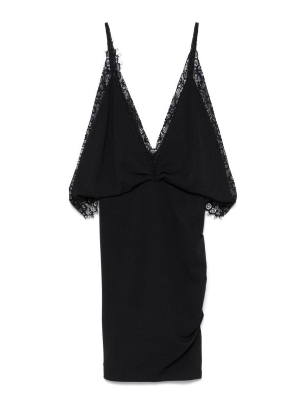 The Attico Robe Courte - Noir