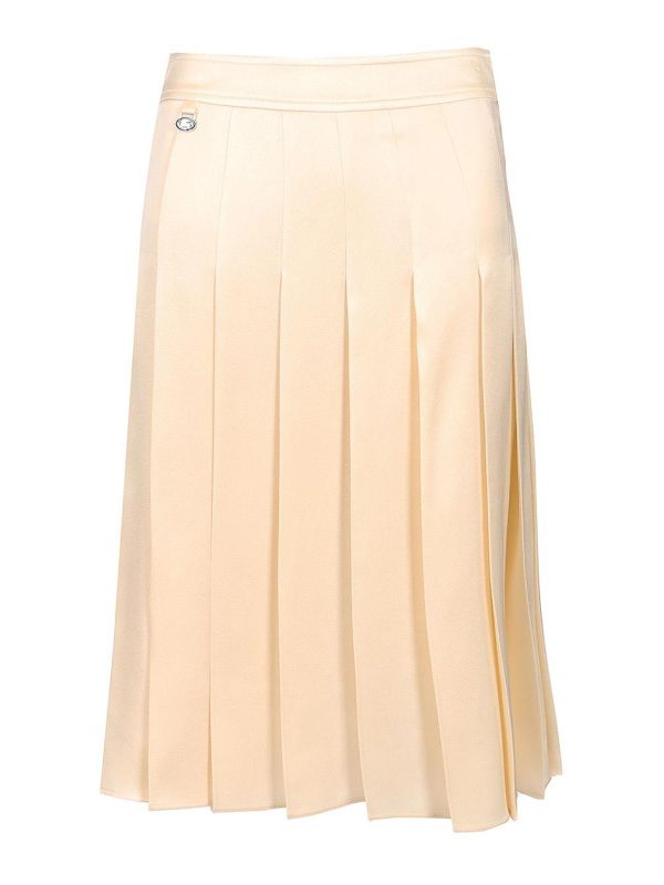 Burberry Jupe Midi - Beige