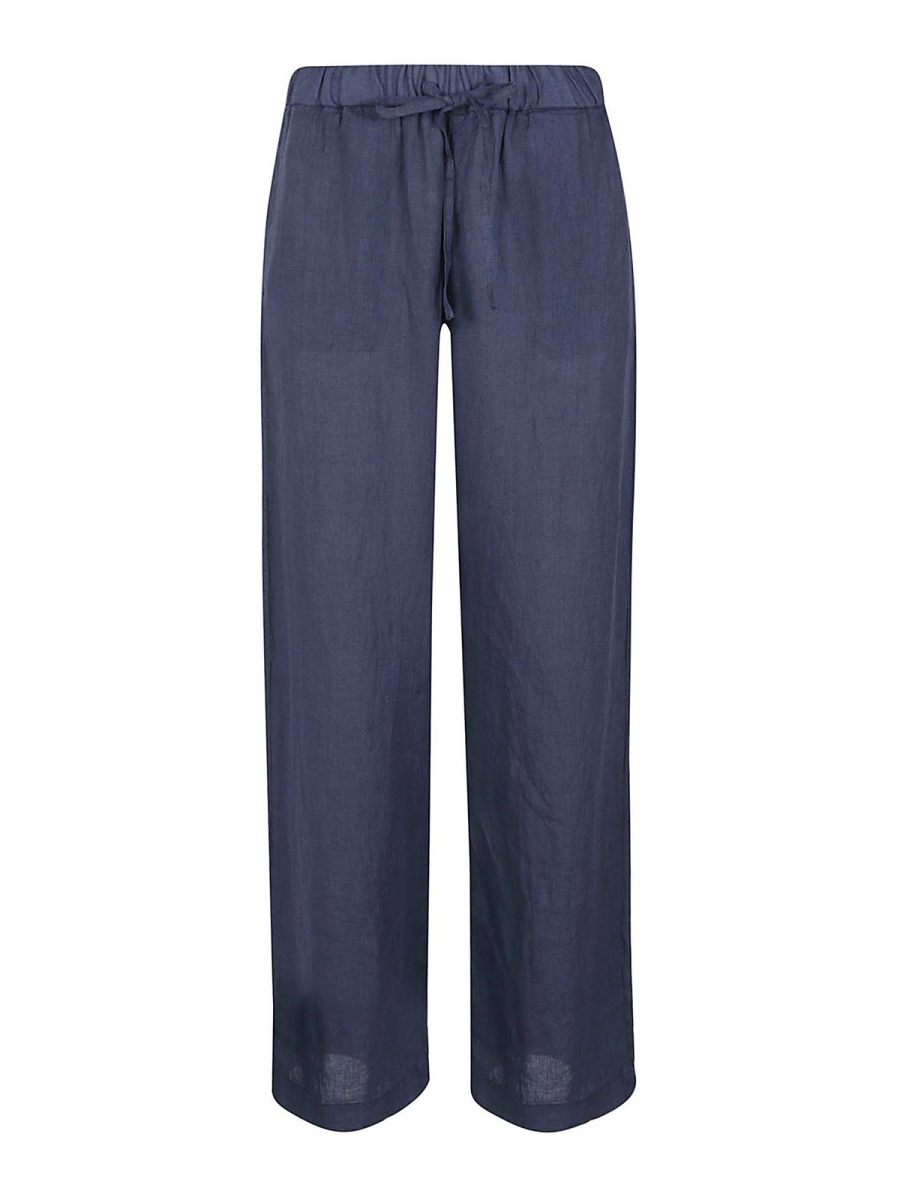 Fay Pantalons Décontractés - Bleu