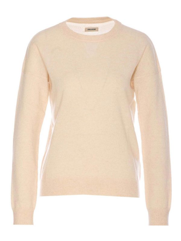 Zadig & Voltaire Pull Col Rond - Beige