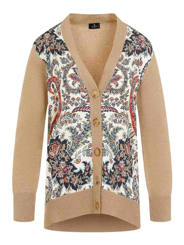 Etro Cardigan - Camel