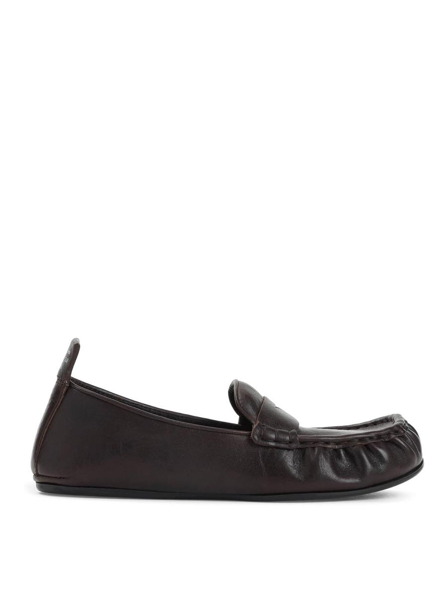Acne Studios Ballerines - Marron Foncé