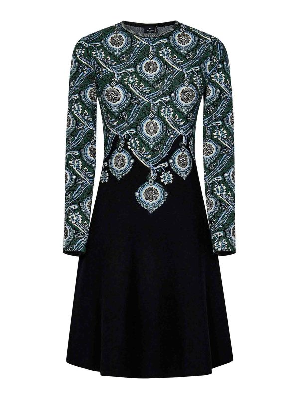 Etro Robe Courte - Noir