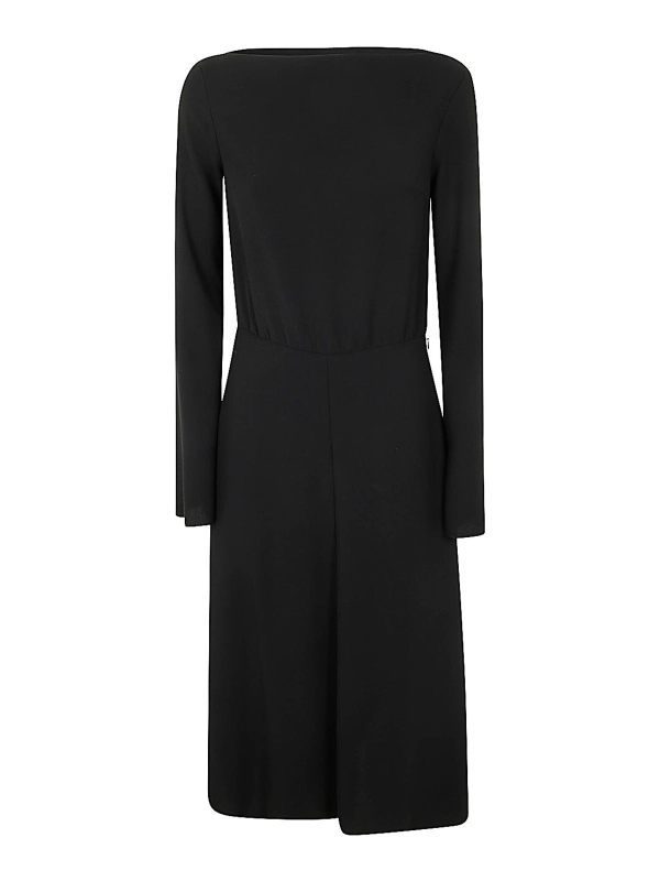 N°21 Robe Au Genou - Noir