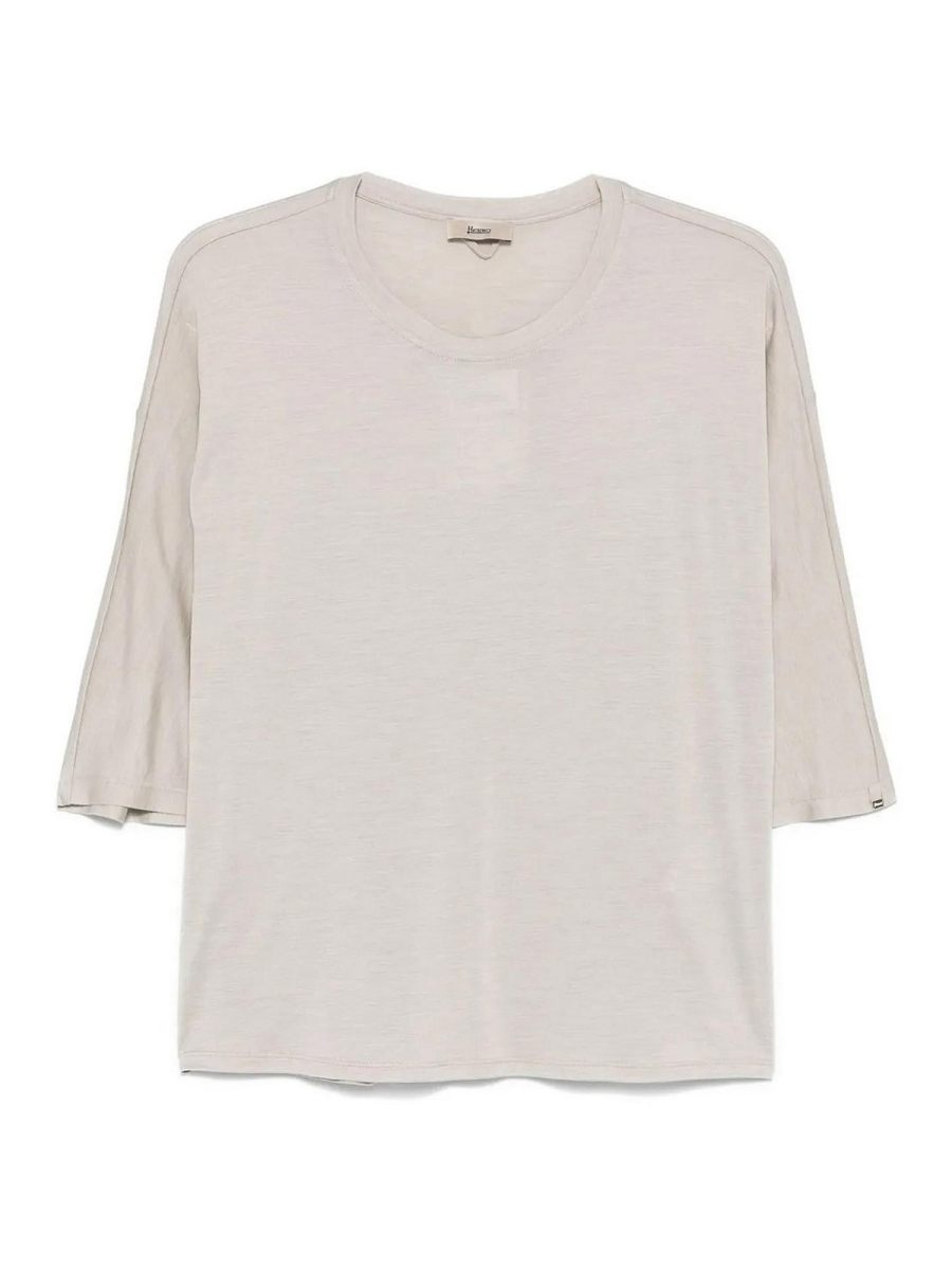 Herno Pull Col Rond - Beige