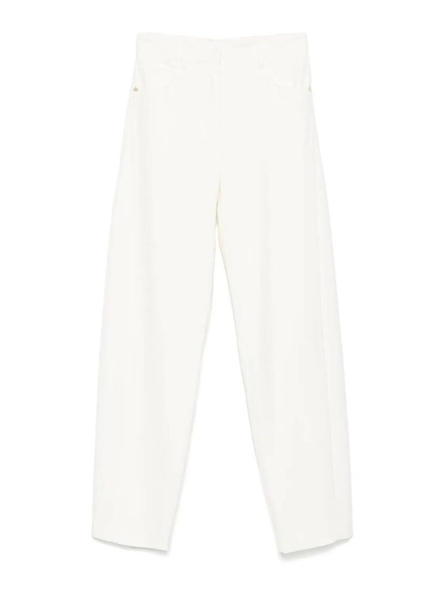 Genny Pantalons Décontractés - Gris Clair