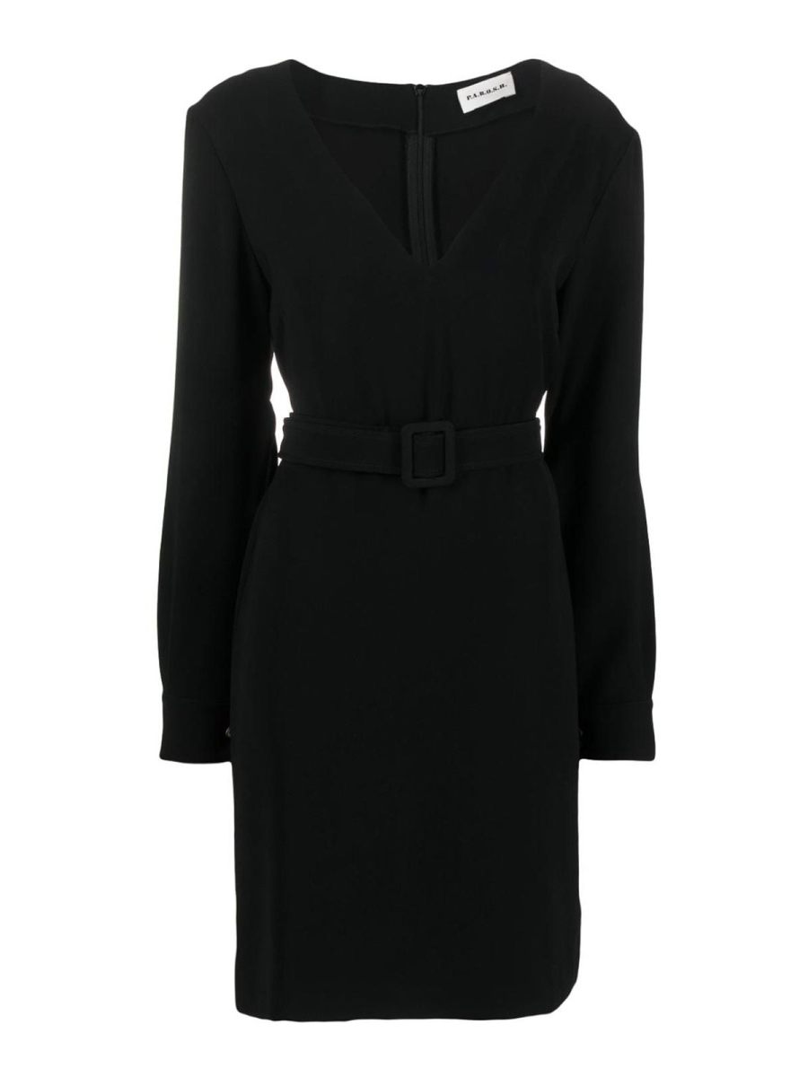 P. A.R. O.S. H. Robe Au Genou - Noir