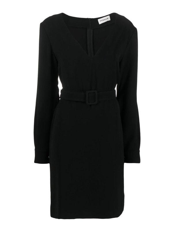 P. A.R. O.S. H. Robe Au Genou - Noir