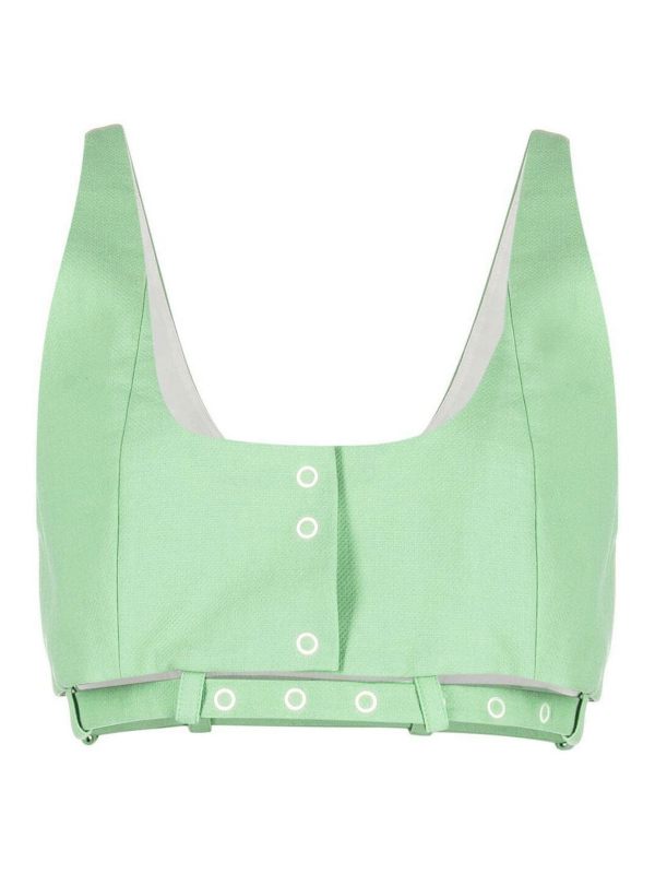 Ganni Top - Vert Clair