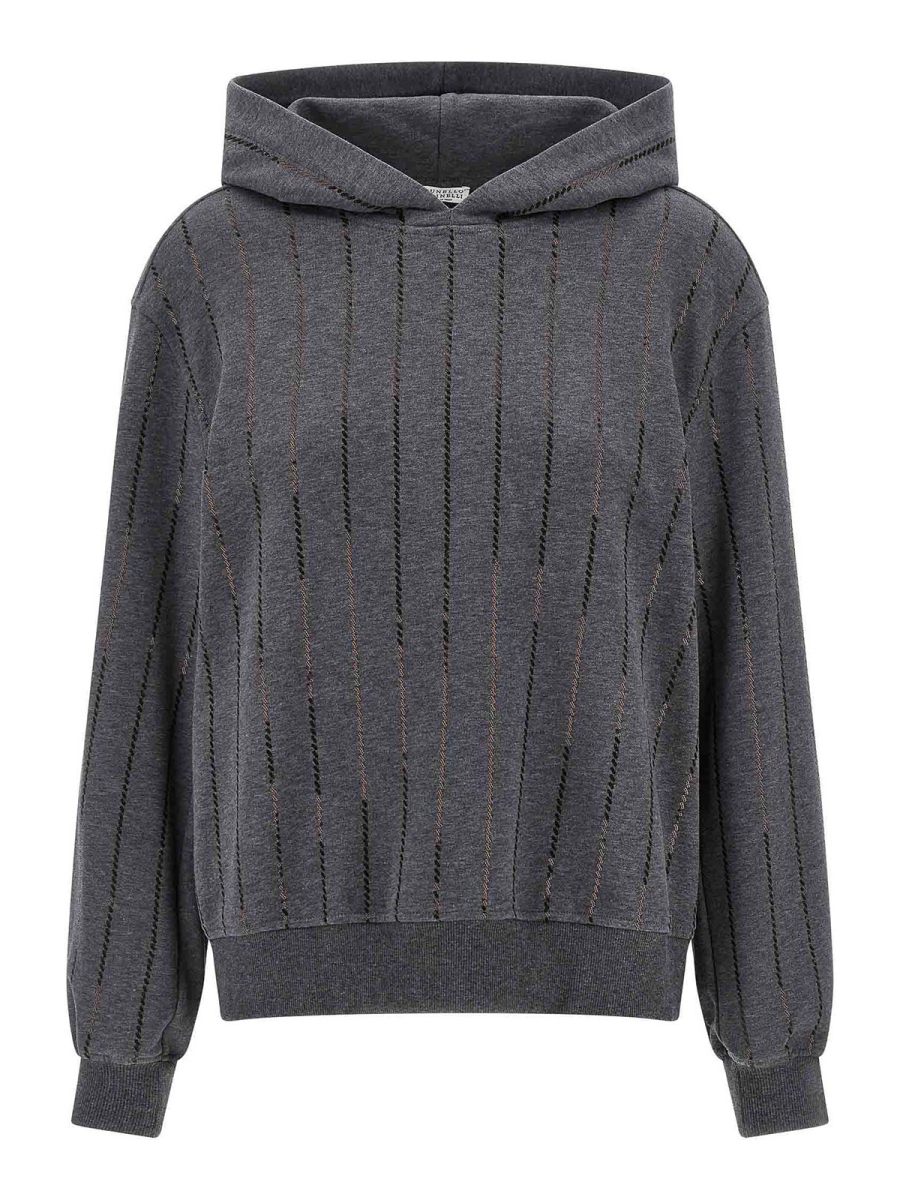 Brunello Cucinelli Sweat-Shirts - Gris